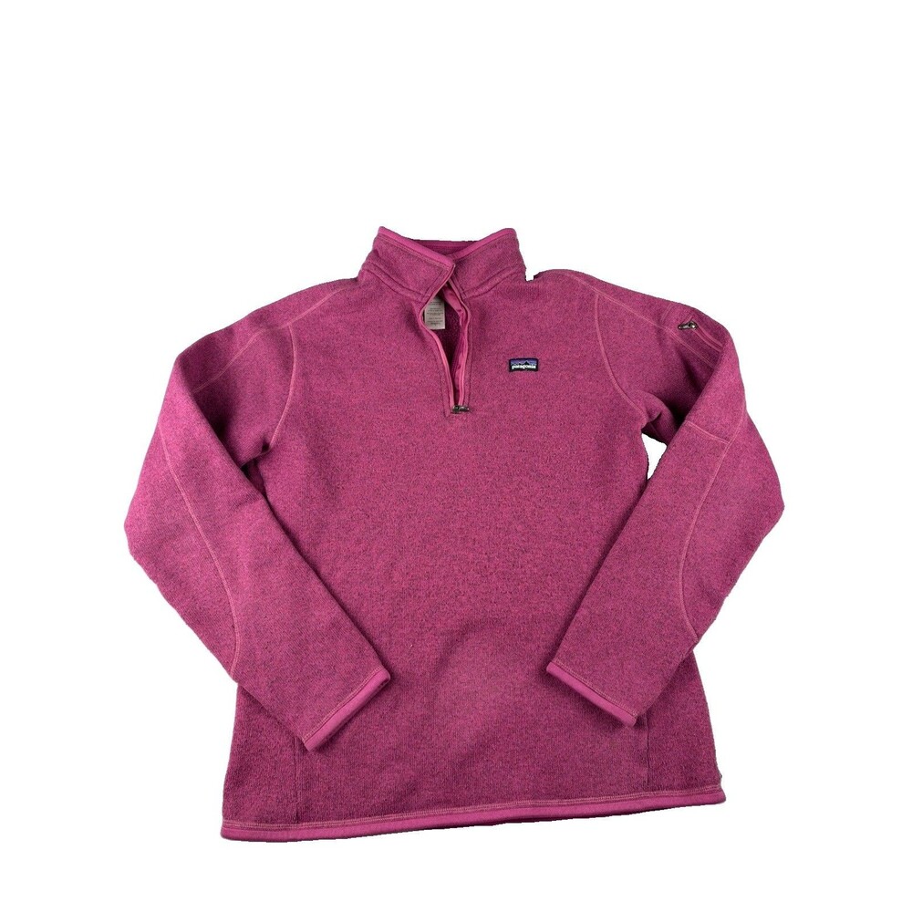 Patagonia Women Better Sweater 1/4 Zip Pullover Size Large